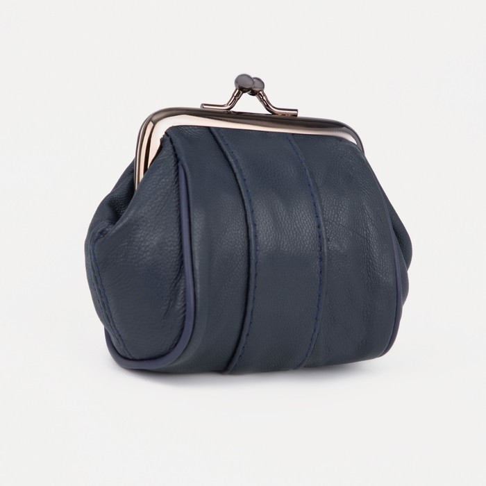 фото Косметичка на фермуаре, цвет синий