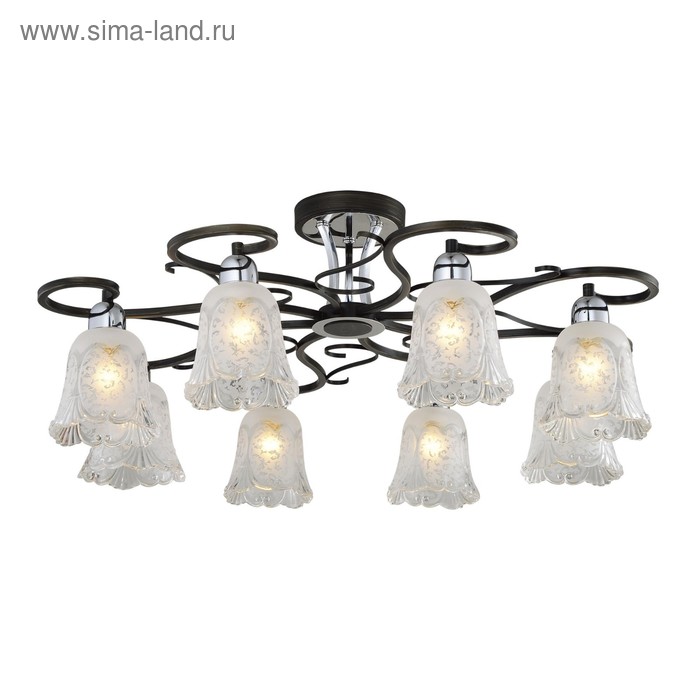 Люстра "Димона" 8x60Вт E14 венге, хром 76x76x21см
Люстра "Димона" 8x60Вт E14 венге, хром 76x76x21см