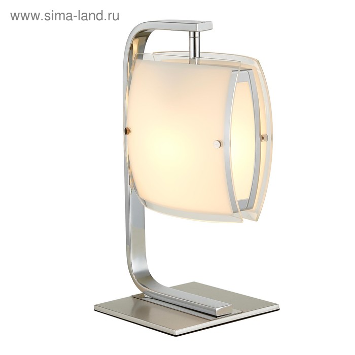 Настольная лампа "Прима" 1x75Вт E27 хром 38x18x22см
Настольная лампа "Прима" 1x75Вт E27 хром 38x18x22см