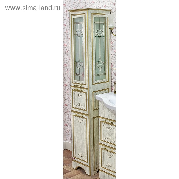 Пенал Адель белый/патина золото, правый
Пенал Адель белый/патина золото, правый