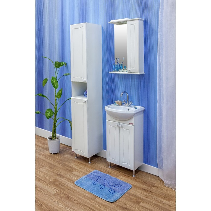 фото Тумба «карина 45», с раковиной «уют 45» sanflor