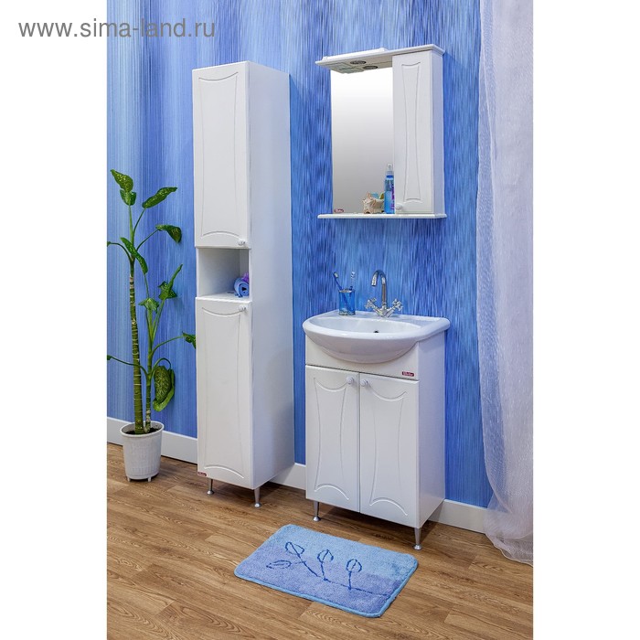 фото Тумба «карина 55», с раковиной «уют 55» sanflor