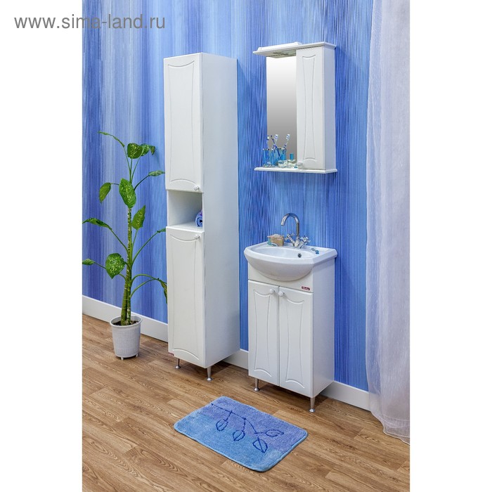 фото Пенал "карина", левый, 33,2 х 32 х 199 см sanflor