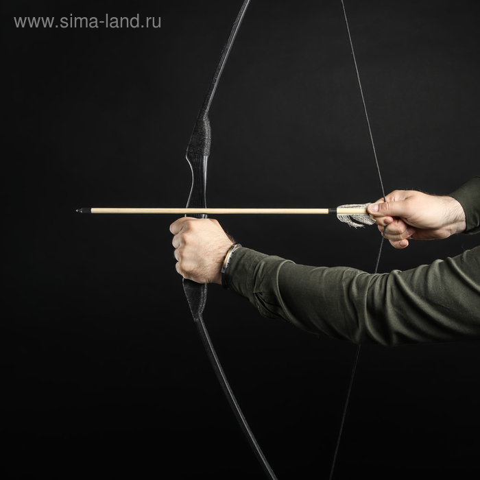 Сувенирное деревянное оружие "Лук спортивный", подростковый, чёрный, массив ясеня, 120 см
Сувенирное деревянное оружие "Лук спортивный", подростковый, чёрный, массив ясеня, 120 см