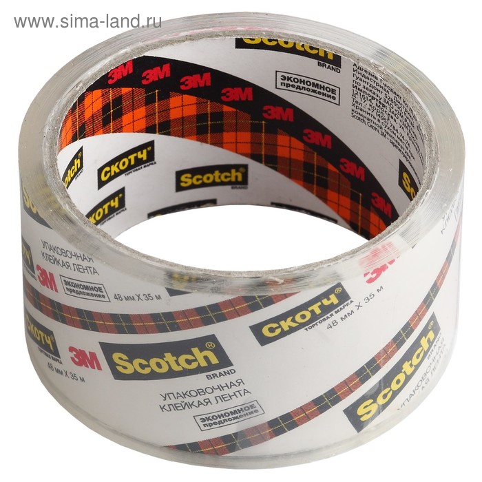 Клейкая лента Scotch эконом, прозрачная 48мм x 50м
Клейкая лента Scotch эконом, прозрачная 48мм x 50м
