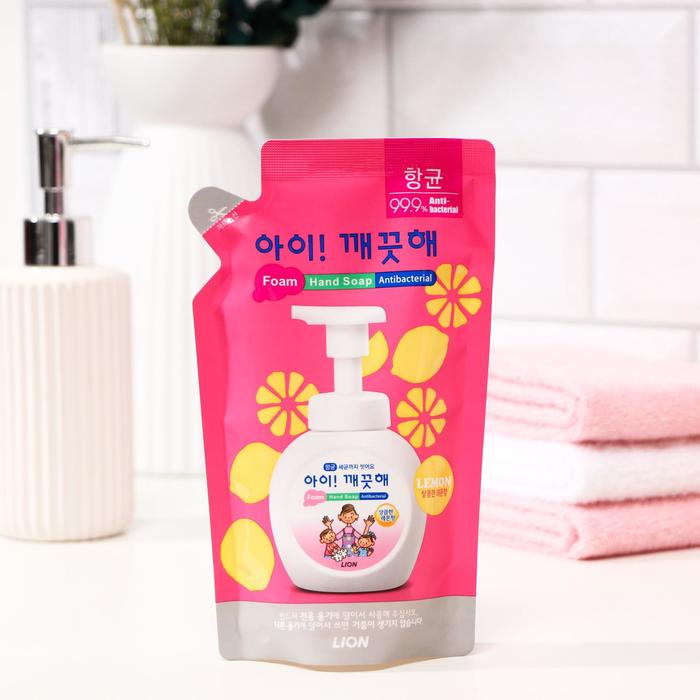 Пенное мыло для рук Ai - Kekute с ароматом лимона, запасной блок, 200 мл
Пенное мыло для рук Ai - Kekute с ароматом лимона, запасной блок, 200 мл