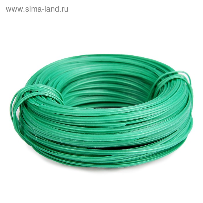 Проволока подвязочная, 20 м, толщина 2 мм, зелёная
Проволока подвязочная, 20 м, толщина 2 мм, зелёная