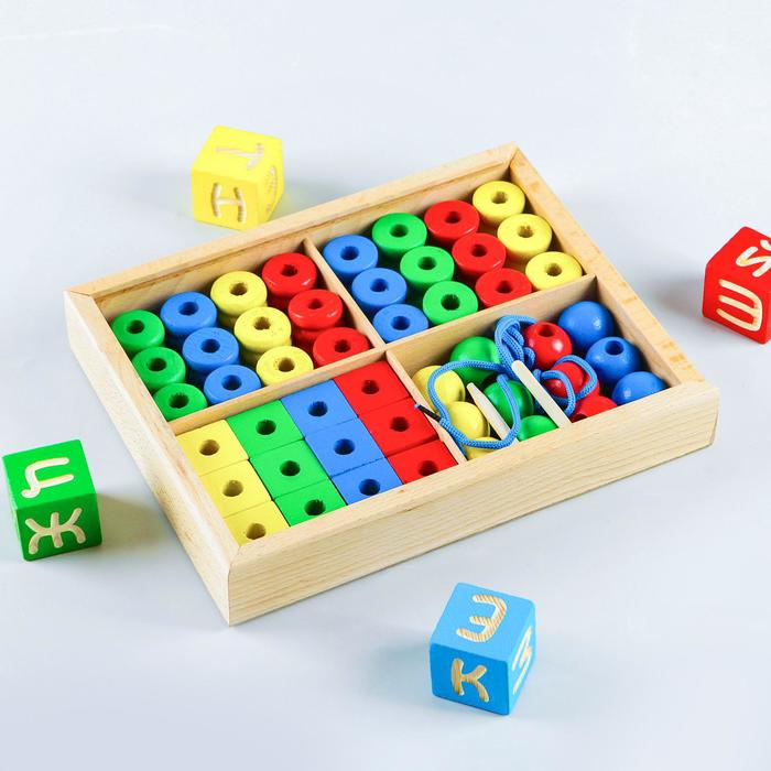 Дидактический набор в коробке, 48 деталей
Дидактический набор в коробке, 48 деталей