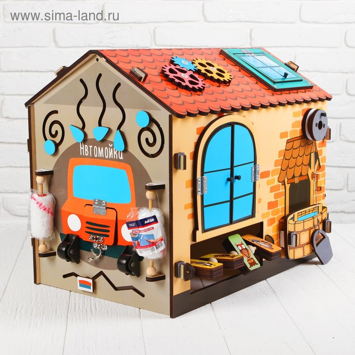 Развивающая игра «Бизиборд: Чудо-дом»
Развивающая игра «Бизиборд: Чудо-дом»