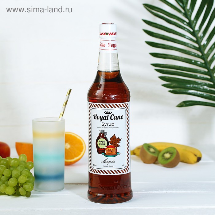 Сироп Royal Cane «Кленовый», 1 л
Сироп Royal Cane «Кленовый», 1 л