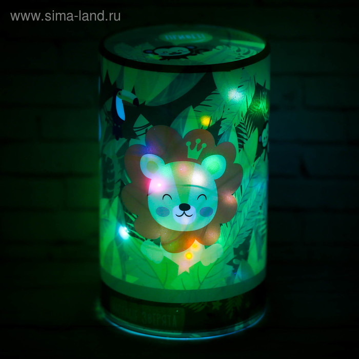 Светильник «Веселые зверята», 10 х 16 см
Светильник «Веселые зверята», 10 х 16 см