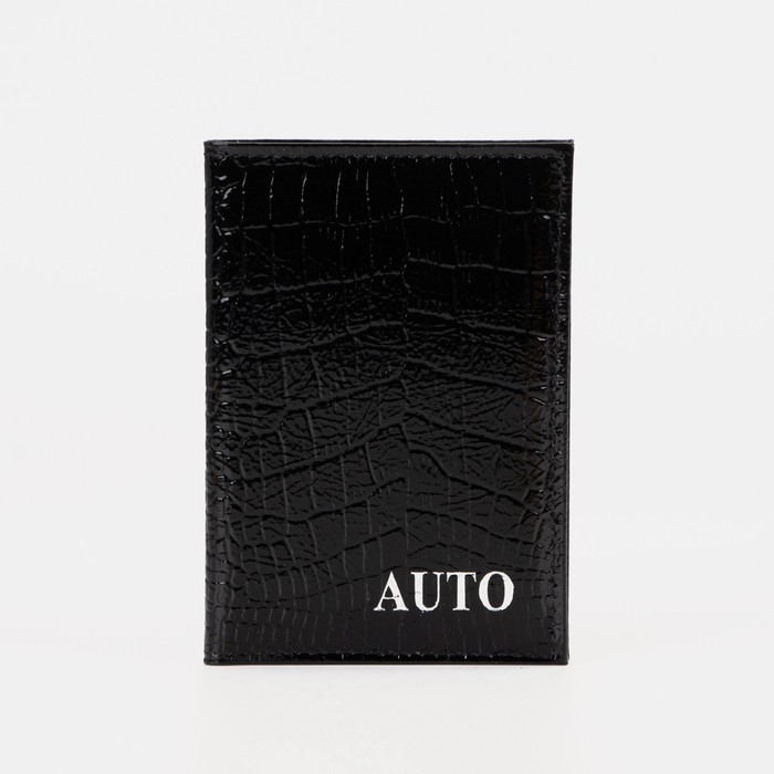 Обложка для автодокументов, цвет чёрный
Обложка для автодокументов, цвет чёрный