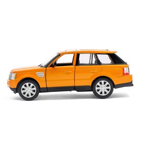Машина металлическая Range Rover Sport, 1:38, открываются двери, инерция, цвет оранжевый
Машина металлическая Range Rover Sport, 1:38, открываются двери, инерция, цвет оранжевый
