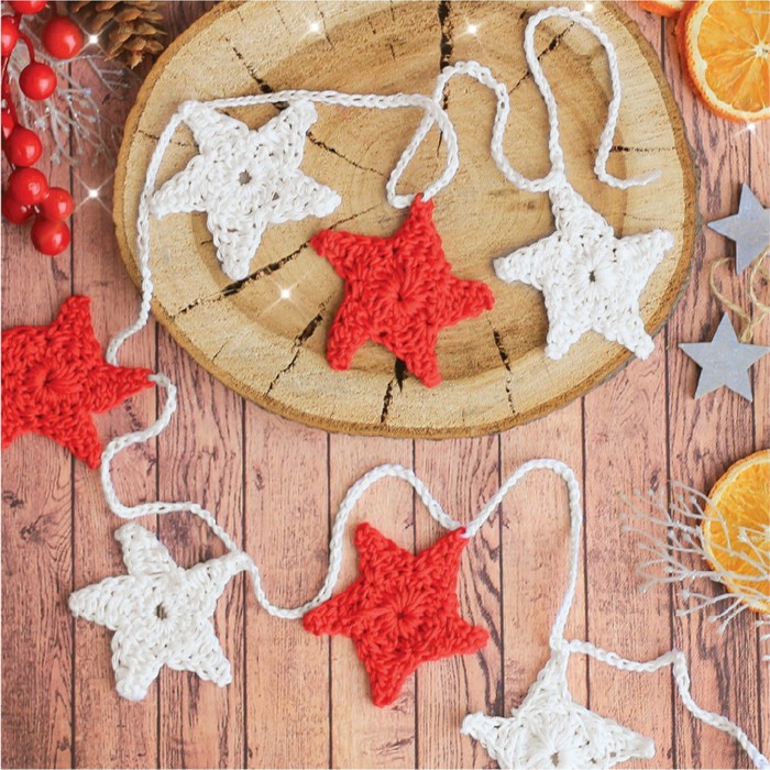 Гирлянда на ёлку «Звёздочки», набор для вязания, 12 × 10 × 4 см
Гирлянда на ёлку «Звёздочки», набор для вязания, 12 × 10 × 4 см