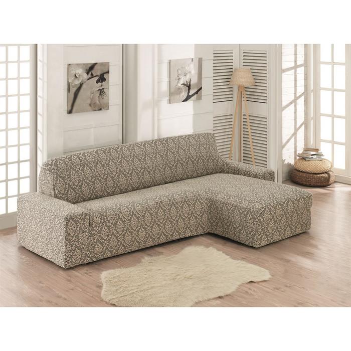 Чехол Milano угловой на диван правосторонний, цвет бежевый
Чехол Milano угловой на диван правосторонний, цвет бежевый