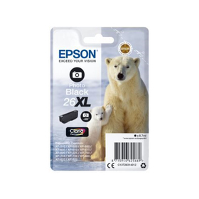 Картридж струйный Epson T2631 C13T26314012 фото черный (8.7мл) для Epson XP-600/700/800
Картридж струйный Epson T2631 C13T26314012 фото черный (8.7мл) для Epson XP-600/700/800