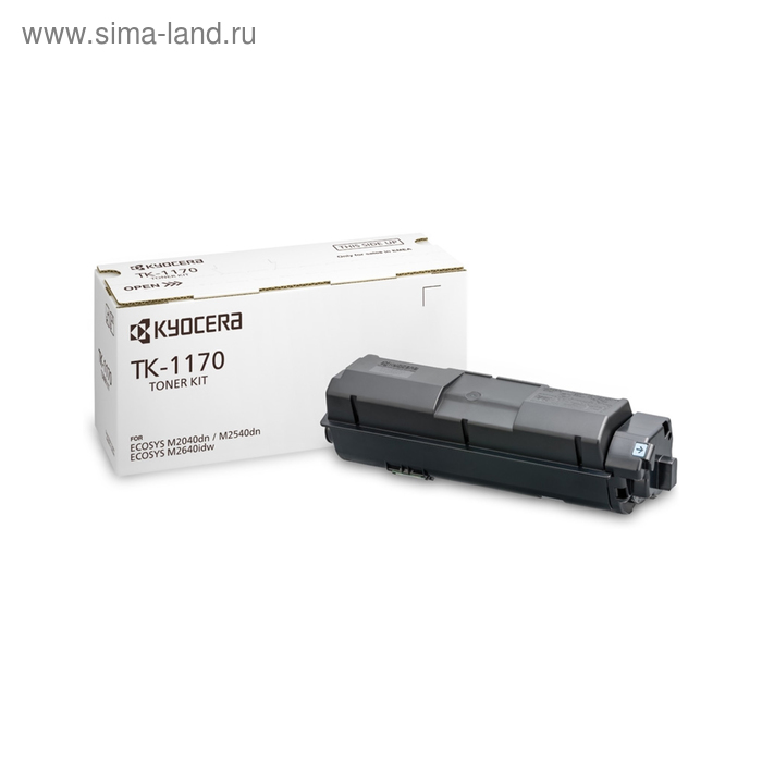 Тонер Картридж Kyocera TK-1170 черный для Kyocera M2040dn/M2540dn/M2640idw
Тонер Картридж Kyocera TK-1170 черный для Kyocera M2040dn/M2540dn/M2640idw