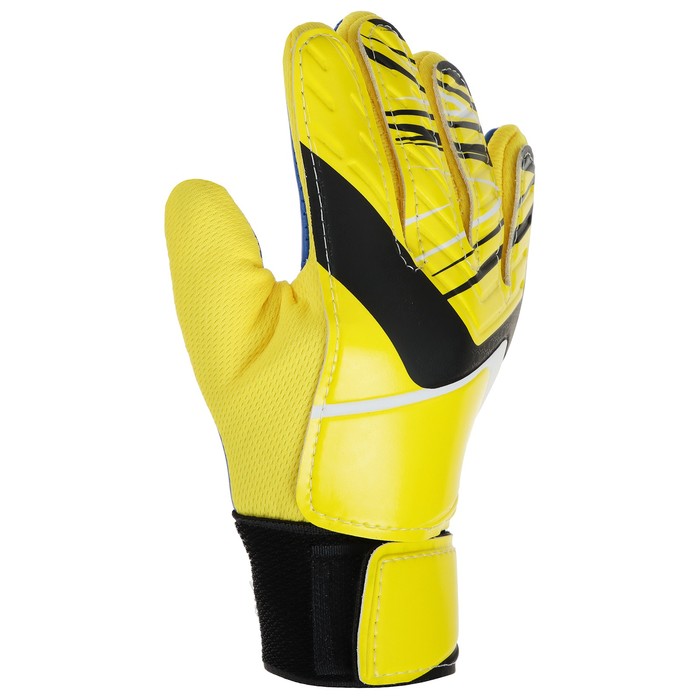 Перчатки вратарские, размер 7, цвет чёрный/жёлтый
Перчатки вратарские, размер 7, цвет чёрный/жёлтый