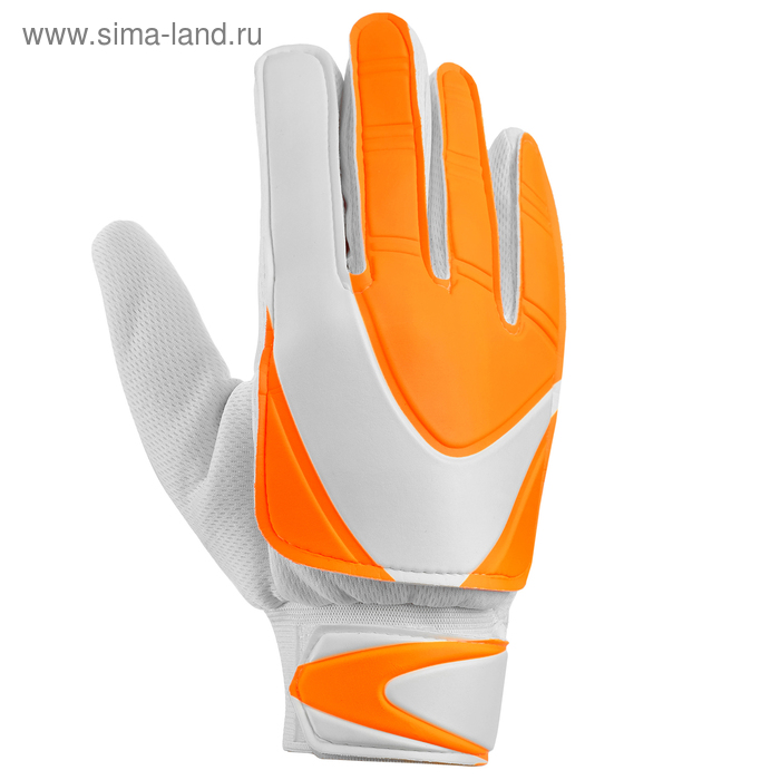 Перчатки вратарские, размер 8, цвет оранжевый/белый
Перчатки вратарские, размер 8, цвет оранжевый/белый