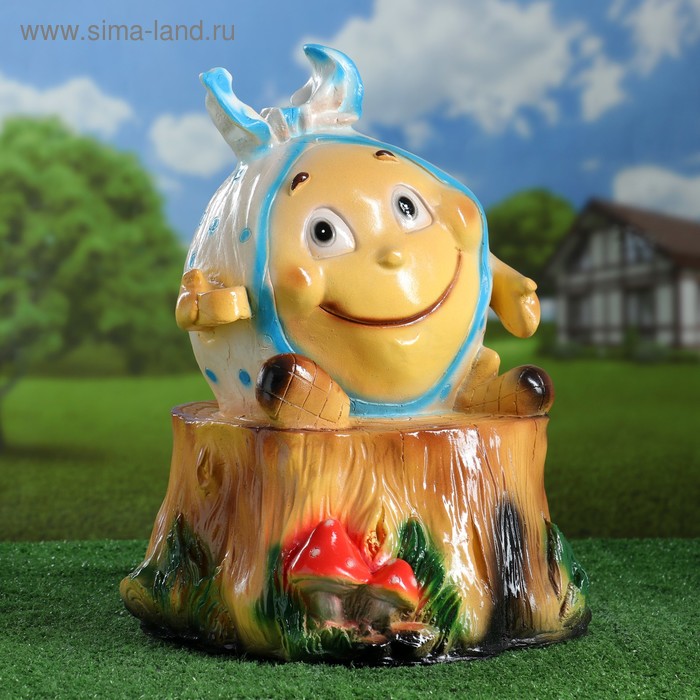 Садовая фигура "Колобок на пеньке" 43х34х31см микс
Садовая фигура "Колобок на пеньке" 43х34х31см микс