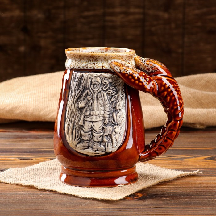 Пивная кружка "Евро Кабан", коричневая, 1 л, микс
Пивная кружка "Евро Кабан", коричневая, 1 л, микс