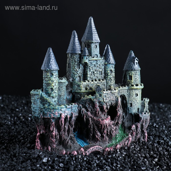 фото Декор для аквариума "замок", 16 х 7 х 15,5 см