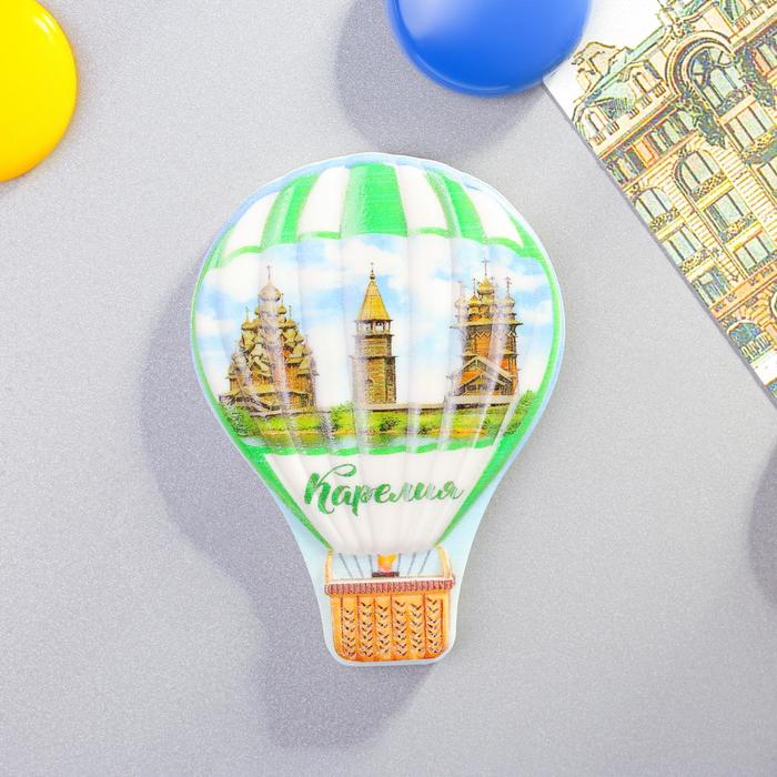 Магнит с воздушным шаром «Карелия. Ансамбль Кижского погоста»
Магнит с воздушным шаром «Карелия. Ансамбль Кижского погоста»