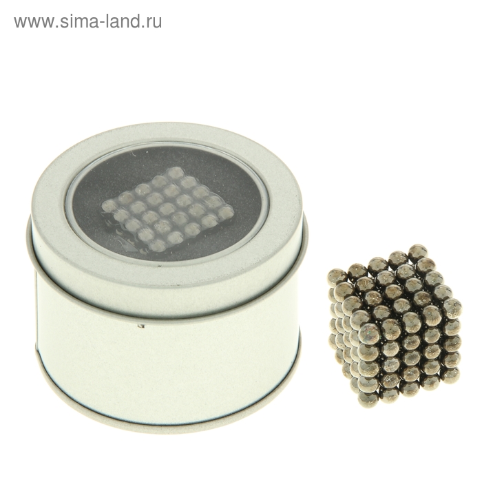 Антистресс магнит "Неокуб" 125 шариков d=0,5 см (черн серебро)
Антистресс магнит "Неокуб" 125 шариков d=0,5 см (черн серебро)