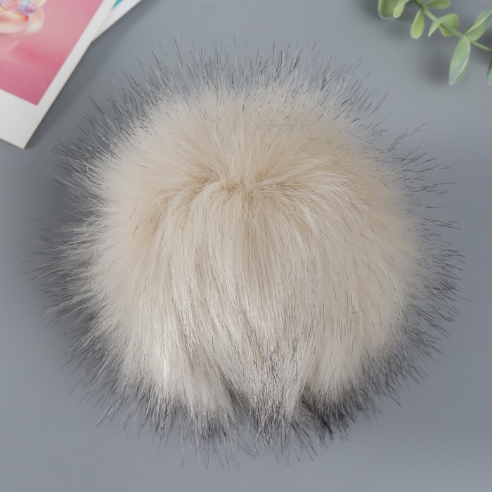 Помпон искусственный мех песец 14см (св. бежевый)
Помпон искусственный мех песец 14см (св. бежевый)