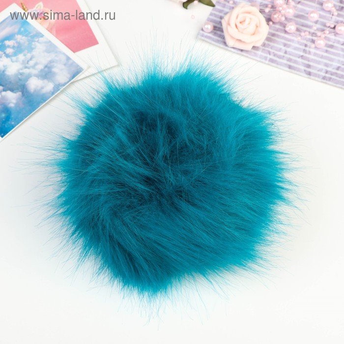 Помпон искусственный мех песец 14см (бирюза)
Помпон искусственный мех песец 14см (бирюза)