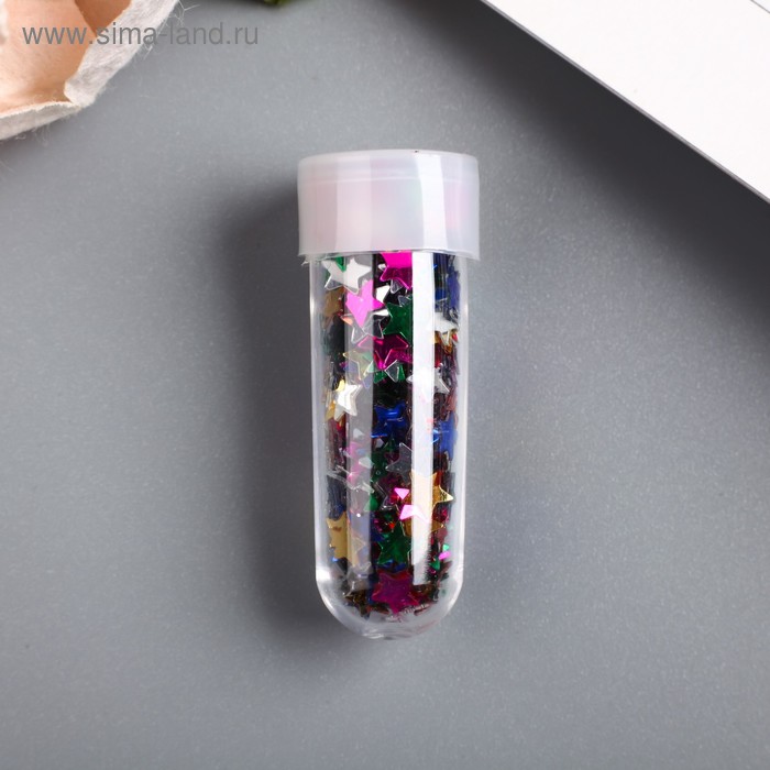Глиттер в капсуле 1 гр "Звёзды голография"
Глиттер в капсуле 1 гр "Звёзды голография"