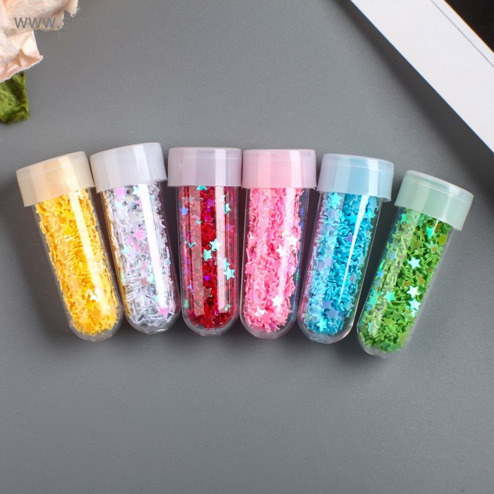 Глиттер в капсуле 1 гр "Звёздочки" МИКС
Глиттер в капсуле 1 гр "Звёздочки" МИКС