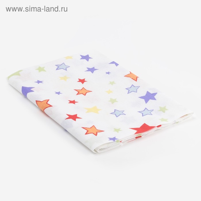 Пелёнка детская бязь размер 75х120 см, цвет микс, х/б 100, 120гм
Пелёнка детская бязь размер 75х120 см, цвет микс, х/б 100, 120гм