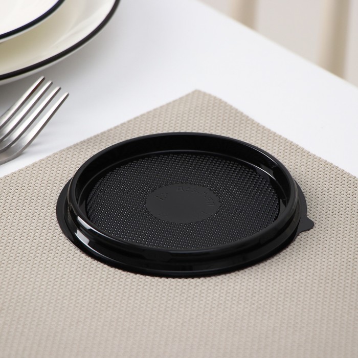 Контейнер одноразовый ПР-Т-85Д, круглый, крышка, d=11 см, цвет чёрный
Контейнер одноразовый ПР-Т-85Д, круглый, крышка, d=11 см, цвет чёрный