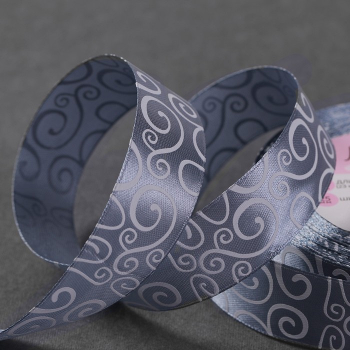 Лента атласная «Узор», 25 мм × 23 ± 1 м, цвет белый/серый №176
Лента атласная «Узор», 25 мм × 23 ± 1 м, цвет белый/серый №176