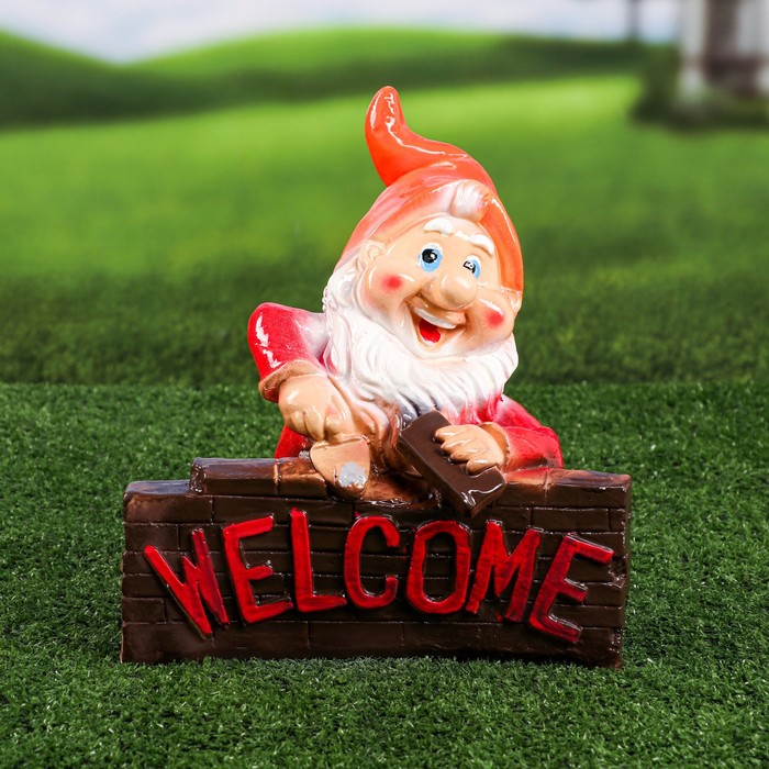 Садовая фигура "Гном Строитель", разноцветная, гипс, 25 см, микс
Садовая фигура "Гном Строитель", разноцветная, гипс, 25 см, микс