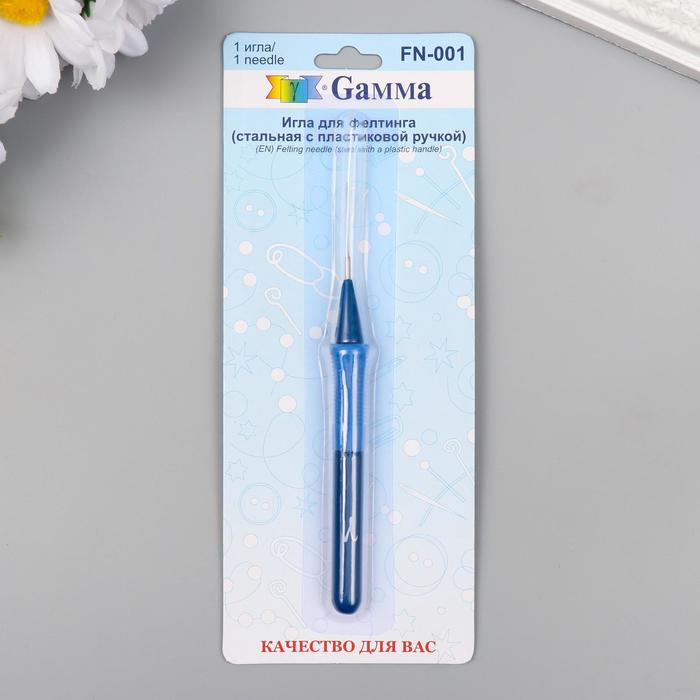 Игла для валяния (фелтинга) Gamma в блистере
Игла для валяния (фелтинга) Gamma в блистере