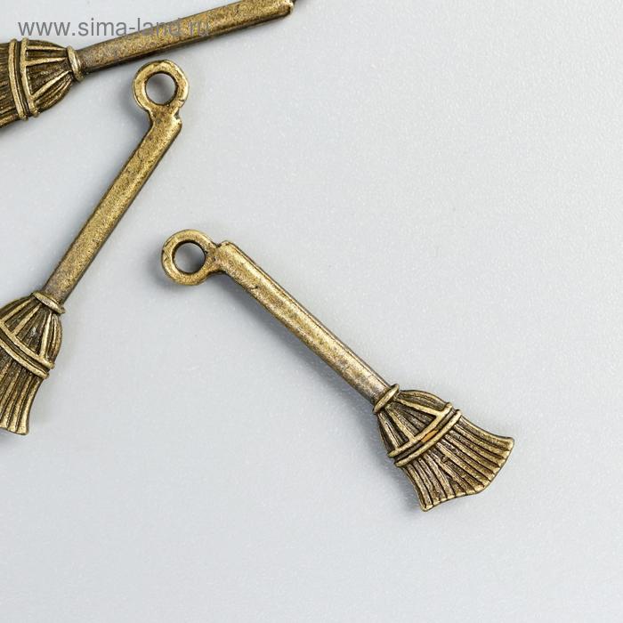 Декор для творчества металл "Метла" бронза 3х1 см
Декор для творчества металл "Метла" бронза 3х1 см