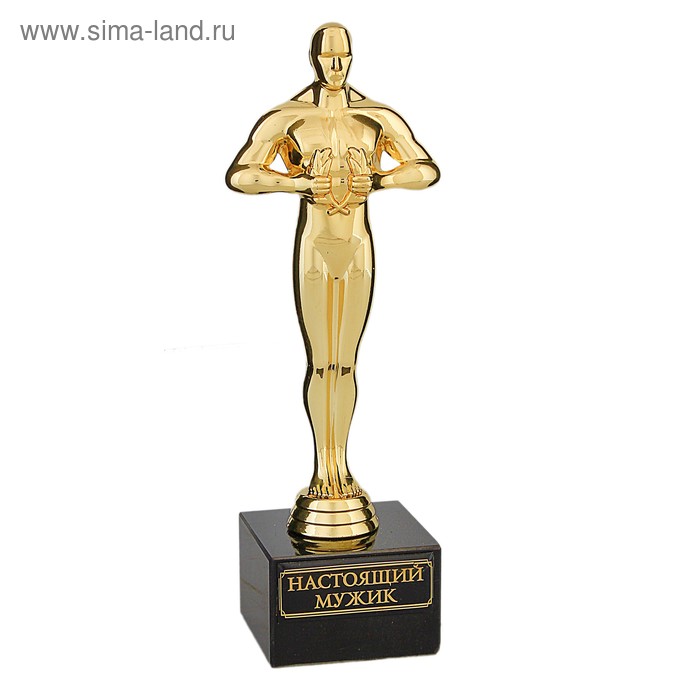 Фигура мужская «Настоящий мужик», оскар, 18 х 6,2 х 6,2 см
Фигура мужская «Настоящий мужик», оскар, 18 х 6,2 х 6,2 см