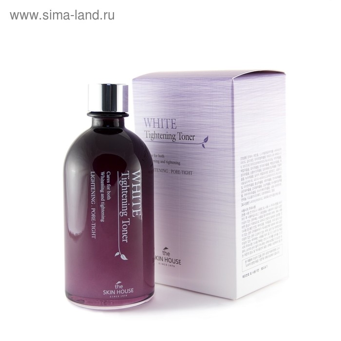 Тоник для лица White Tighteing The Skin House, для сужения пор и выравнивания тона, 130 мл
Тоник для лица White Tighteing The Skin House, для сужения пор и выравнивания тона, 130 мл
