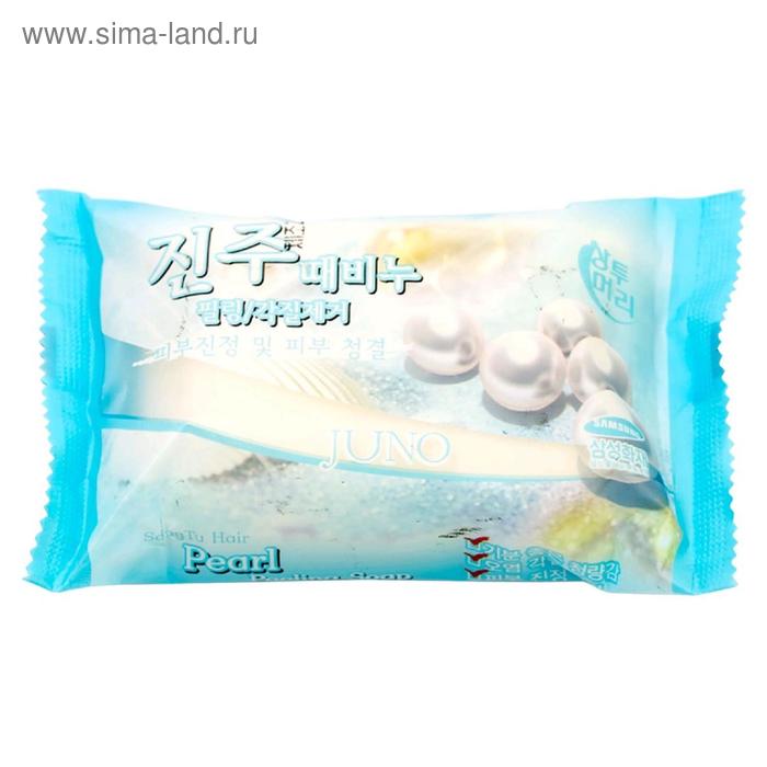 Мыло с отшелушивающим эффектом с жемчугом Juno, 150 мл
Мыло с отшелушивающим эффектом с жемчугом Juno, 150 мл