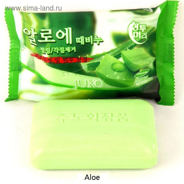 Мыло с отшелушивающим эффектом с алоэ Juno, 150 мл
Мыло с отшелушивающим эффектом с алоэ Juno, 150 мл