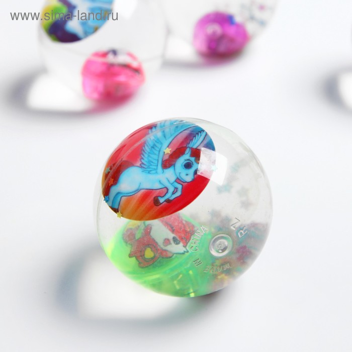 Мяч «Единорог», световой, с водой, 6,5 см, виды МИКС
Мяч «Единорог», световой, с водой, 6,5 см, виды МИКС