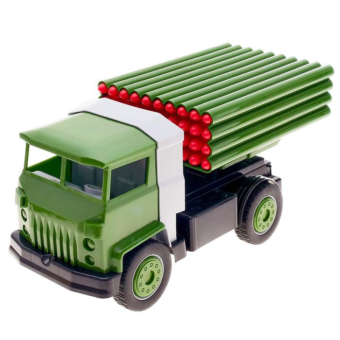 «Военный автомобиль с реактивной системой»
«Военный автомобиль с реактивной системой»