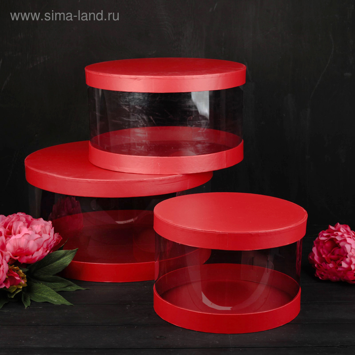 Набор коробок 3 в 1, красный, 38 х 38 х 20 - 26 х 26 х 17 см
Набор коробок 3 в 1, красный, 38 х 38 х 20 - 26 х 26 х 17 см