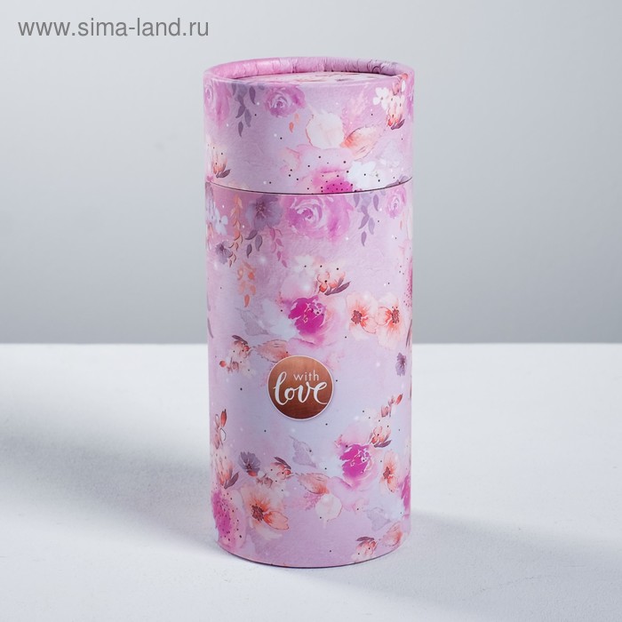 Коробка подарочная With love, 8 × 18 см
Коробка подарочная With love, 8 × 18 см