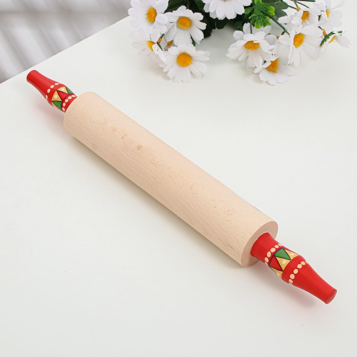Скалка, 4,5×42 см, борецкая роспись
Скалка, 4,5×42 см, борецкая роспись