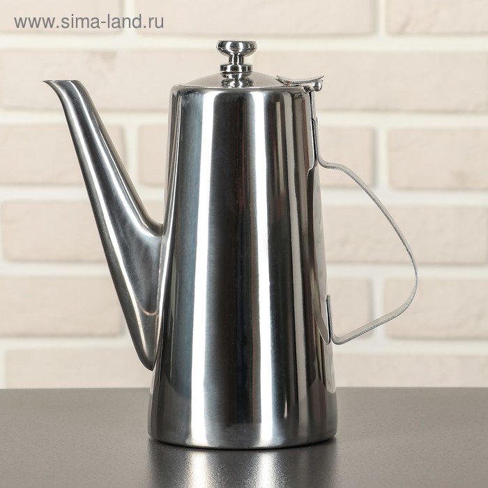 Чайник из нержавеющей стали «Султан», 1,4 л, фиксированная ручка
Чайник из нержавеющей стали «Султан», 1,4 л, фиксированная ручка