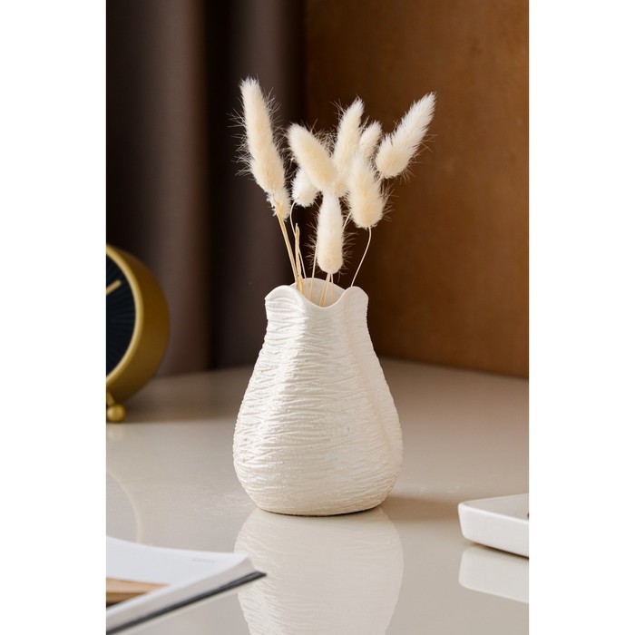 Ваза керамическая "Бутончик", настольная, белая, 13 см
Ваза керамическая "Бутончик", настольная, белая, 13 см