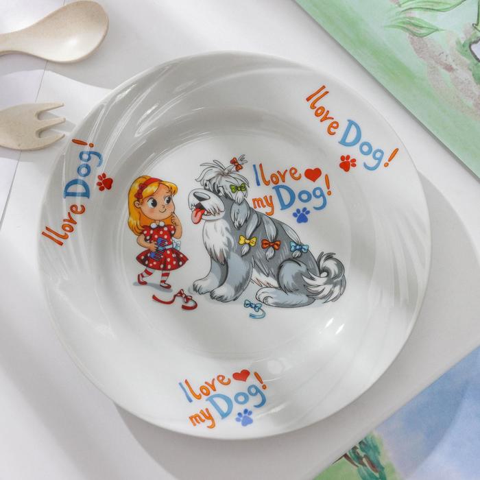 Тарелка мелкая «Мой любимый пёс», d=17,5 см, МИКС
Тарелка мелкая «Мой любимый пёс», d=17,5 см, МИКС